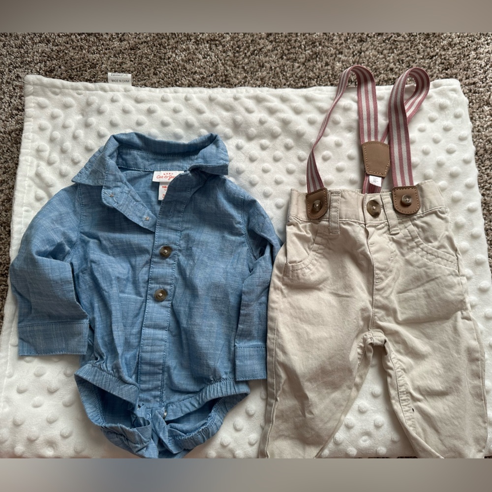 Cat and Jack Pant and Shirt Outfit